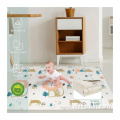 custom double sided pattern XPE folding baby playmat